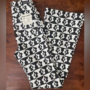 Brand new!! Retro black/white floral jeans!